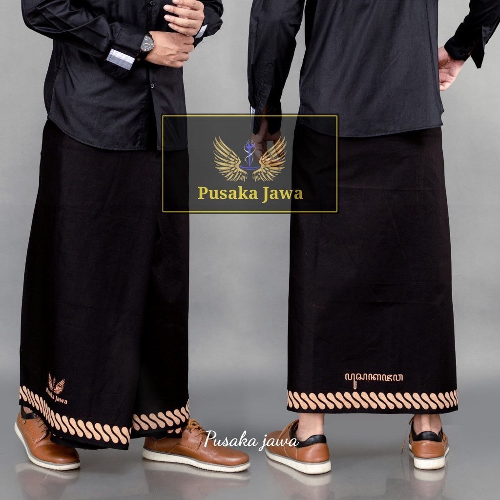 Premium Multi Pekalongan BATIK Sarong SENOPATI MOTIF Plain MAHDA Latest Men's FASHION - Image 3