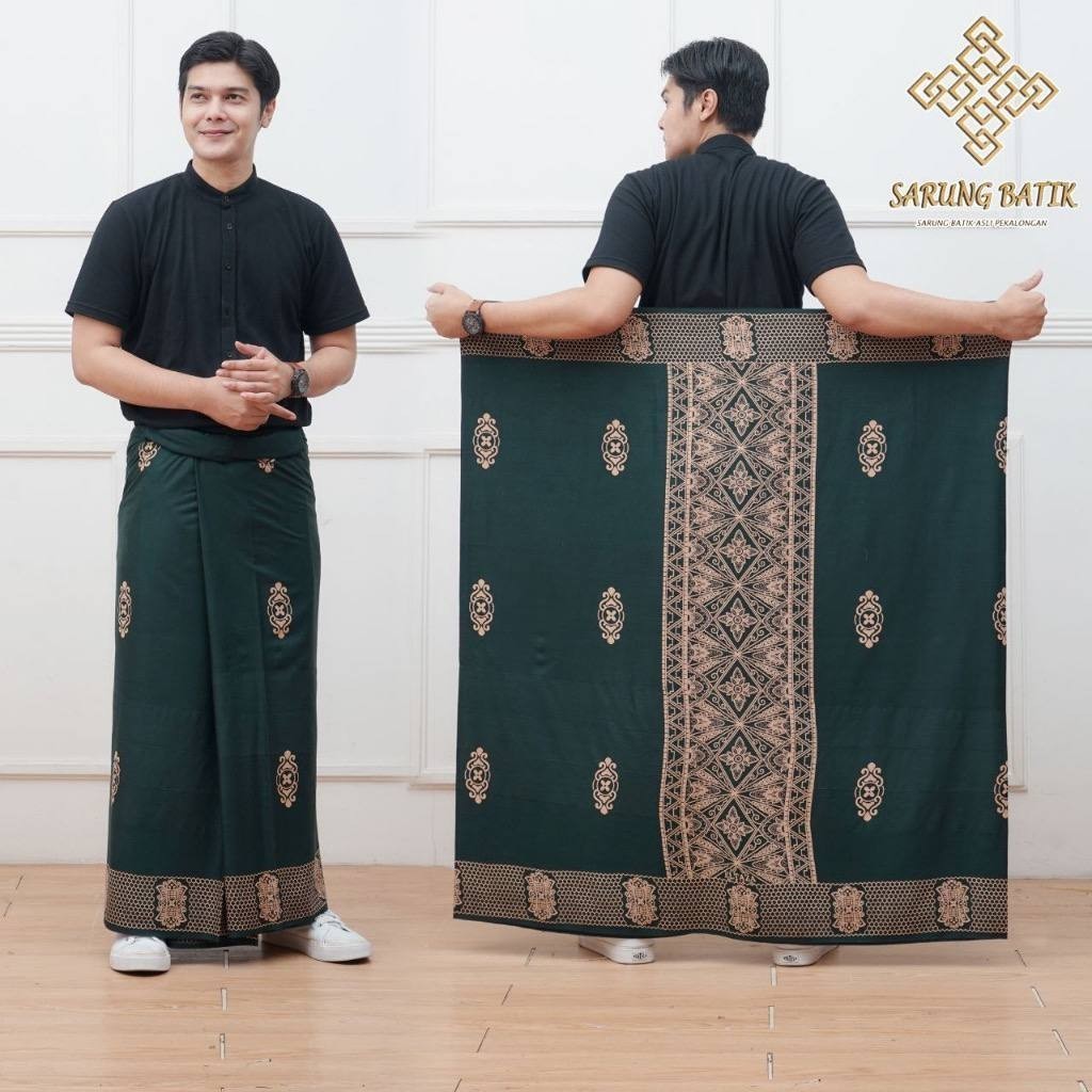 Durable Purpose Gus Iqdam Kautsar Batik Sarong Laseman motif Adult Men's Pekalongan Reliable - Image 4