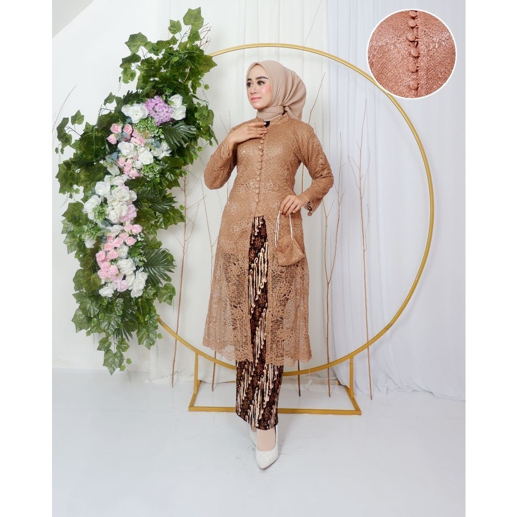 Essential Versatile Kebaya tunik brokat busui lamaran wisuda dan pernikahan Purpose Premium - Image 5
