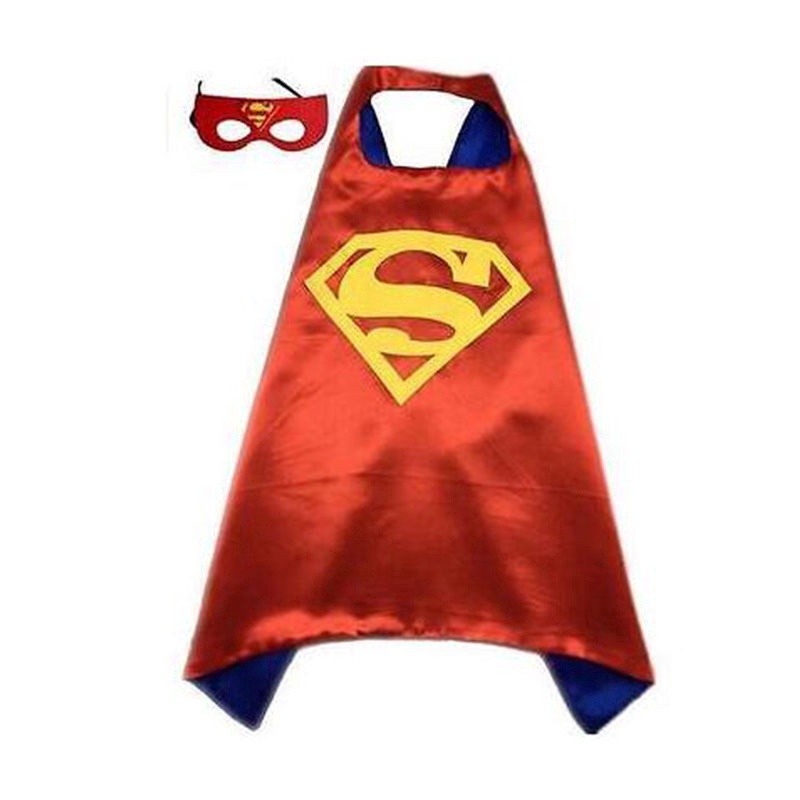 Reliable Must Kids Superhero Fancy Boys Costume Cape Mask Birthday Halloween Cosplay Costumes Quality Have