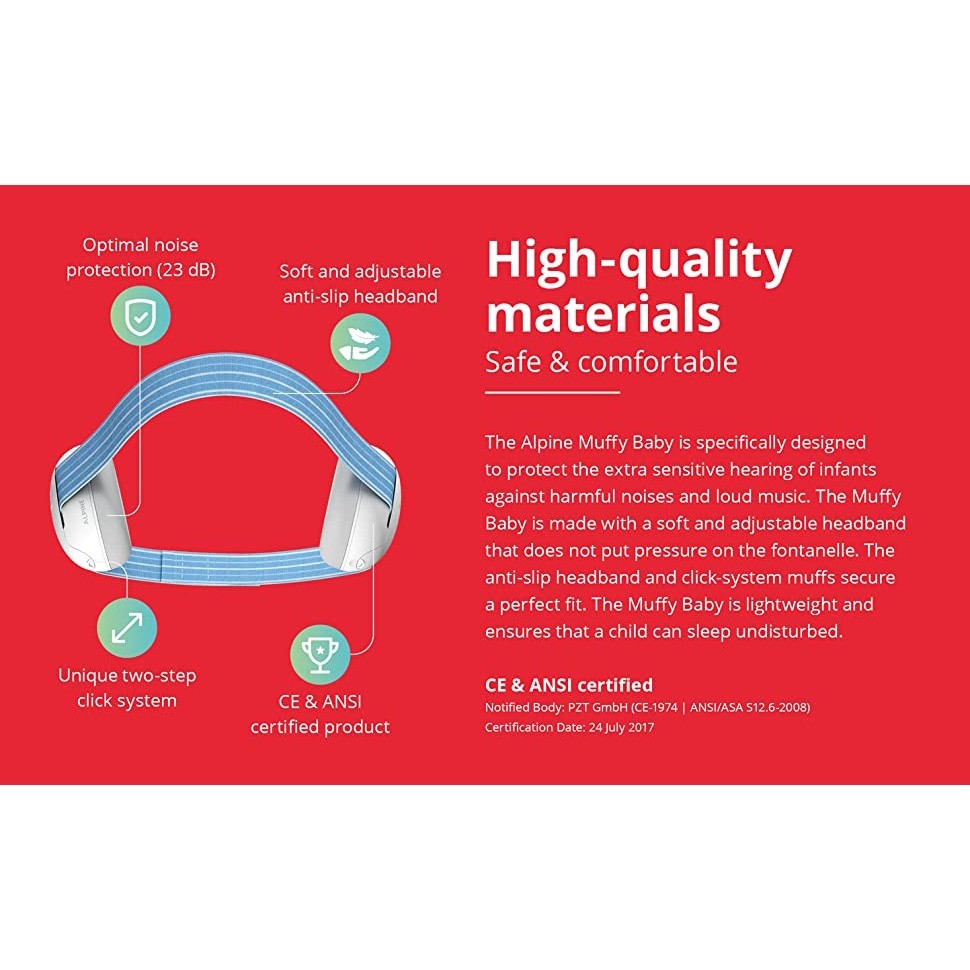 Reliable Quality Muffy Baby Ear Protection Suitable Babies Toddlers Up 36 Months Durable Premium - Image 5