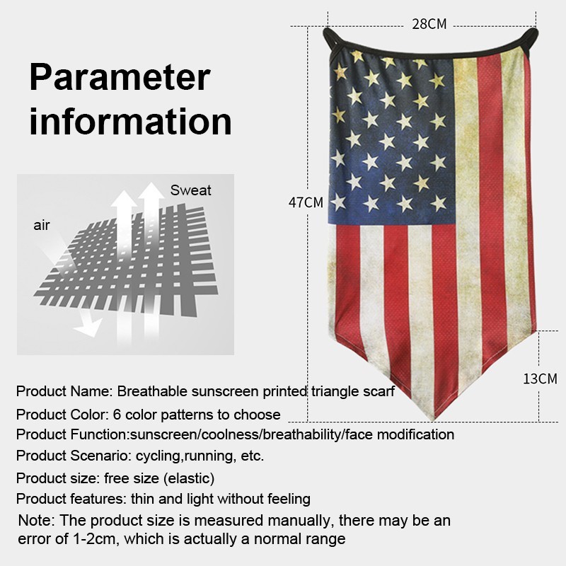 Must Versatile X-TIGER Summer Ice Silk Anti-ultraviolet Breathable Magic Scarf Bicycle Mask Purpose - Image 2