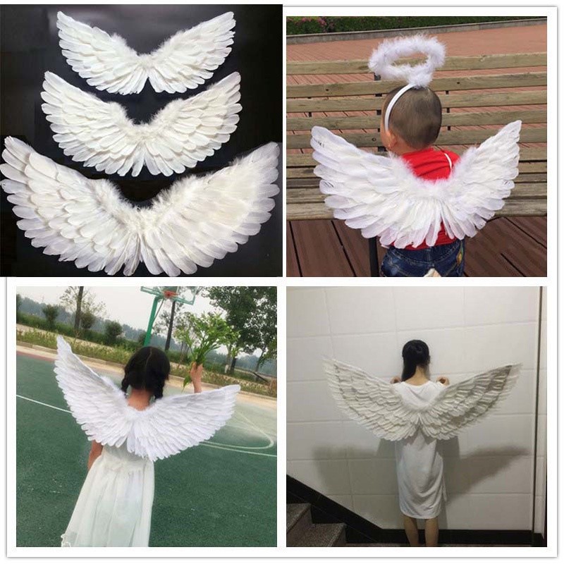 Versatile Must White Angel Wings Costume Baby Girl Fairy Child Toddles Kids Girls Birthday Cosplay Photo Shoot Durabl... - Image 4