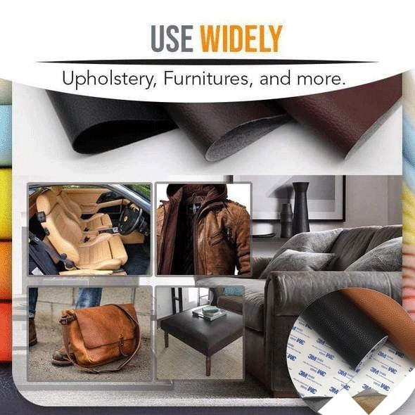 Multi Have Strong 3M Glue Self Adhesion PU Leather Sofa Repair Stickers Car Seat Bedside Hole Patches Sticker Quality... - Image 3