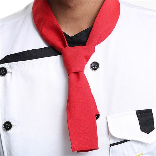 Must Essential Fashion Print Neckerchief Chef Scarf Waiter Sweat Towels Hotel Cook Durable Quality - Image 2