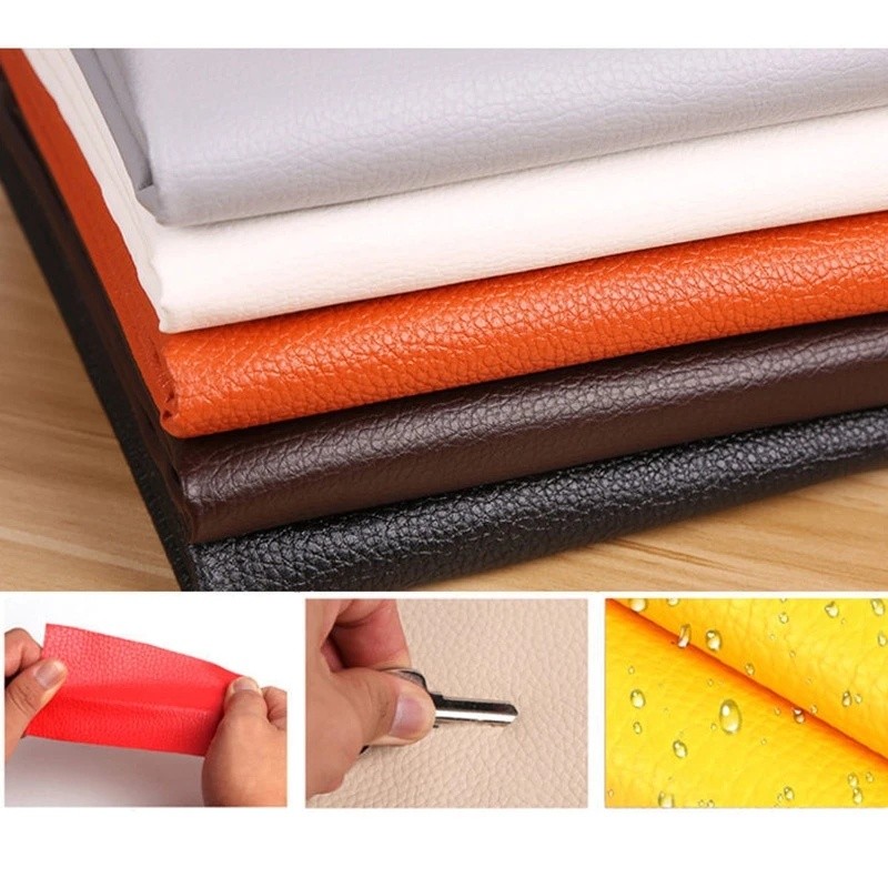 Chic Trendy Self Adhesive Leather Sofa Repair Patch Furniture Table Chair Sticker Seat Bag Shoe Bed Fix Mend PU Artif... - Image 5