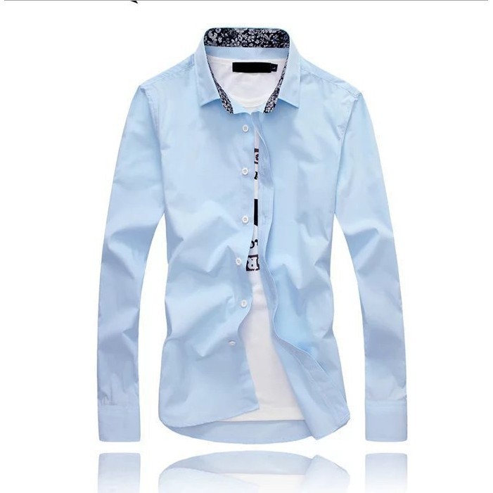 Have Durable 【IN-STOCK️】M-3XL Space Shirt Street Fashion Men Floral Long sleeve business slim fit baju murah le... - Image 2