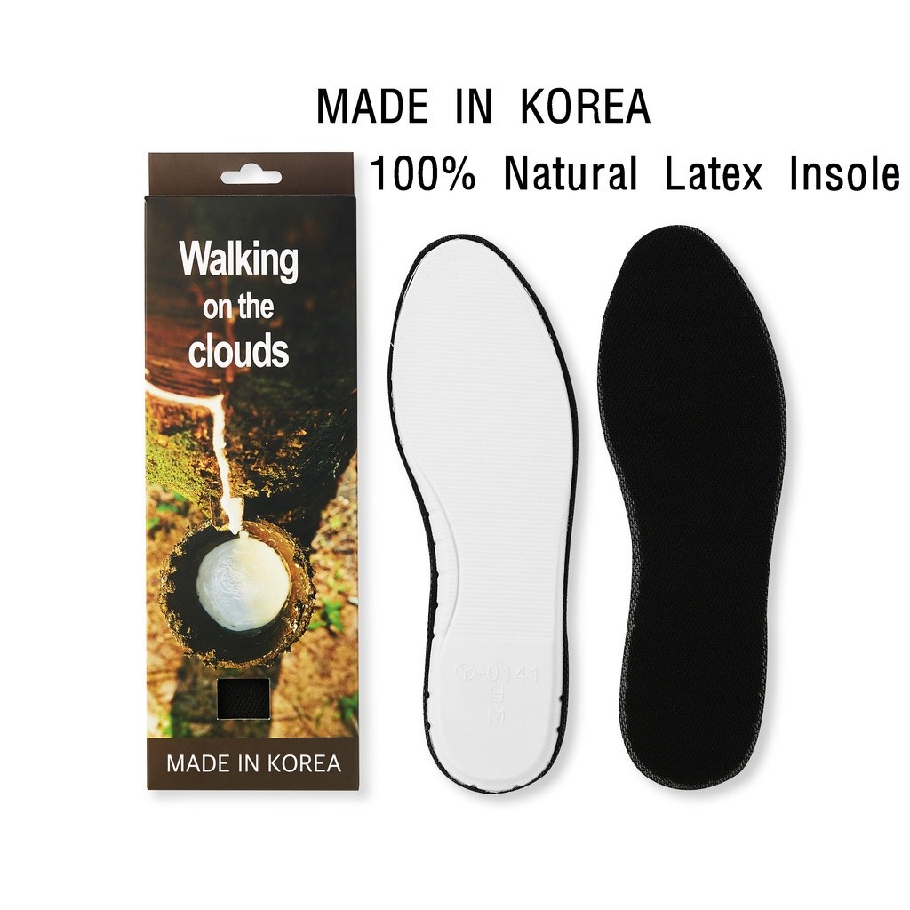 Essential Reliable KOREA 0141 100% Natural Latex Insole Nature's Gift 1pair Korea,BB Feet Insoles Arch Supports Inser... - Image 2