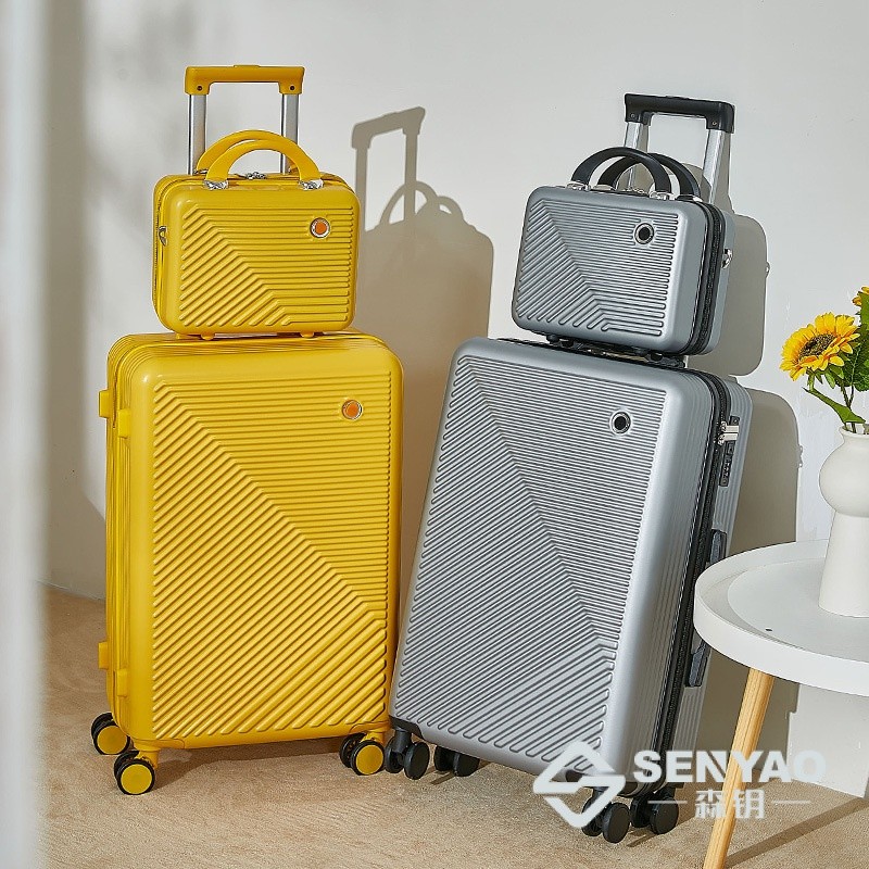 Durable Must SENYAO 18/20/24 Luggage Trolley Case Set Large Capacity Travel Password Box Universal Wheel Sturdy Multi... - Image 4