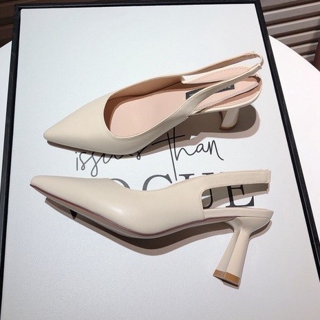 Must Multi (35-42)High heels women Korean Fashion Girl New versatile French high-heeled sandals chunky - Image 3