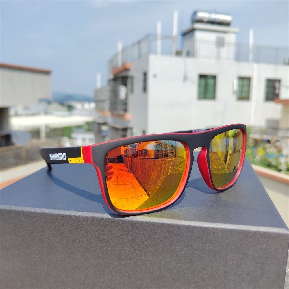 Durable Quality Shimano Polarized Sunglasses Men Women Camping Hiking Fishing Classic Sun Glasses Outdoor Sports UV40... - Image 3