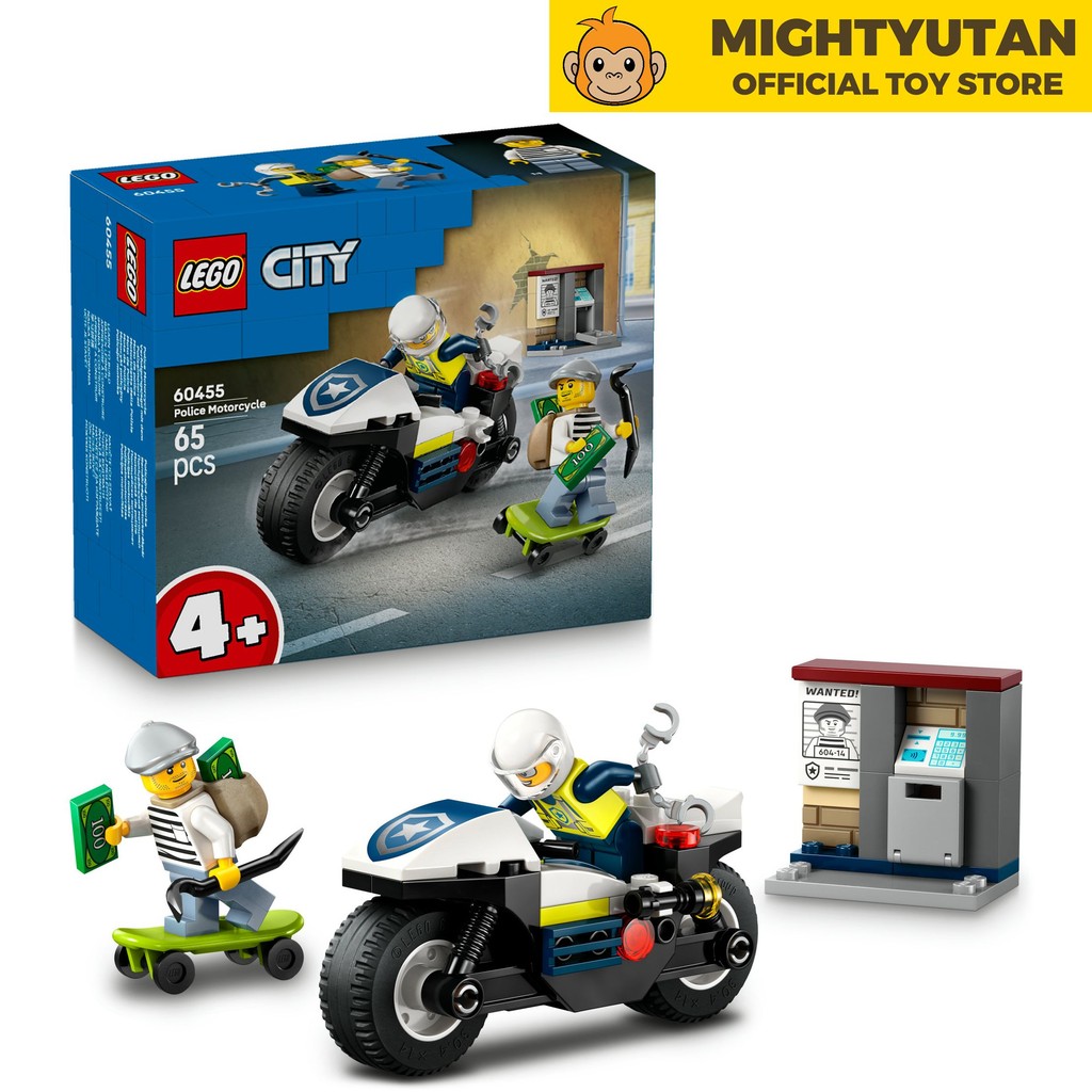 LEGO City 60455 Police Motorcycle Chase