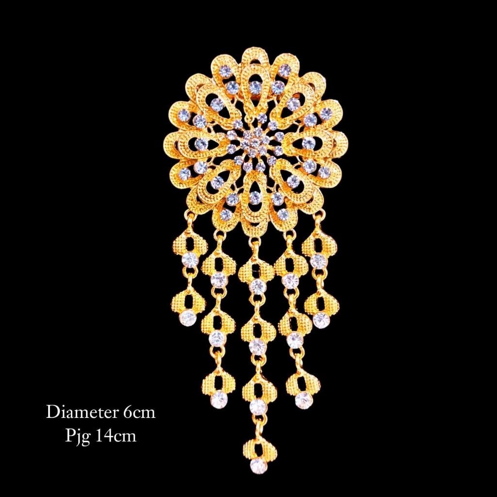 Bros Kebaya Kutubaru / Bross Kutu baru  /Bros Dada Kebaya Pengantin Premium