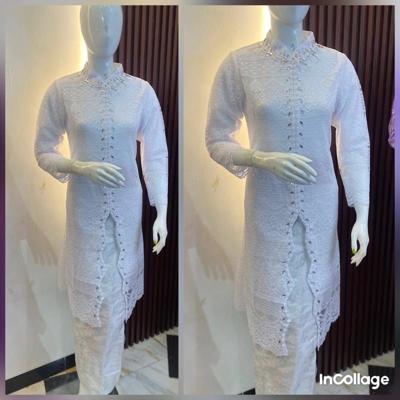 Durable Multi New realpict sanghai brukat zig-zag kebaya set songket shawl//sanghai brocade kebaya//palembang skirt//... - Image 3