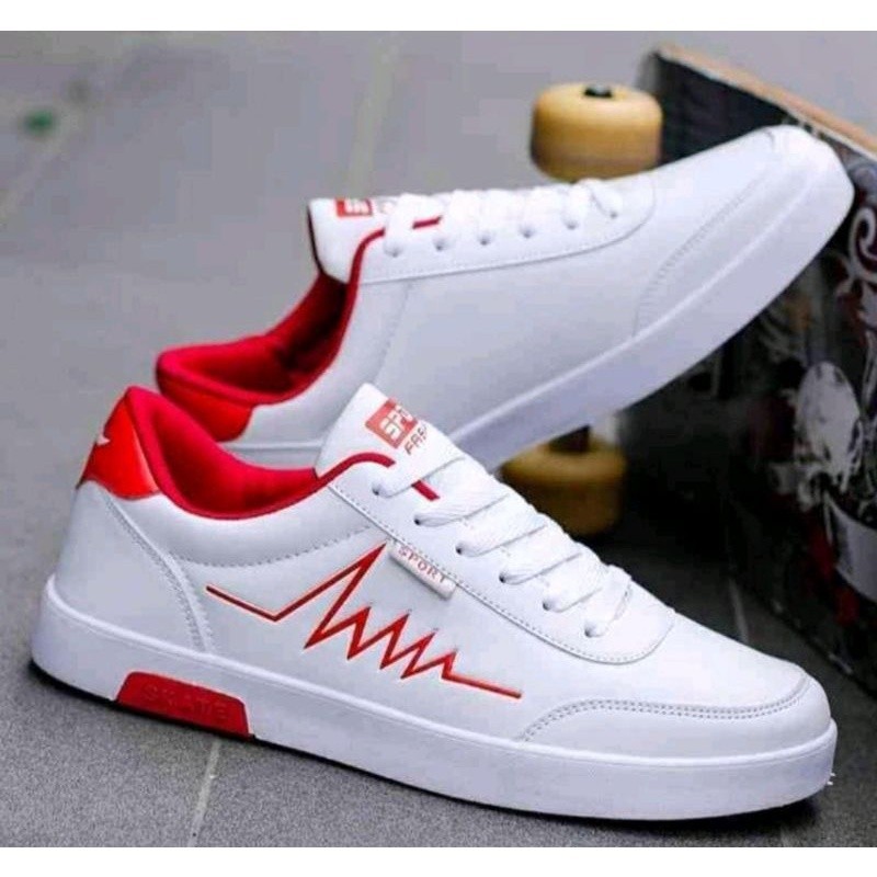 sneckers trend terlaris motif garis jigjak ase 02