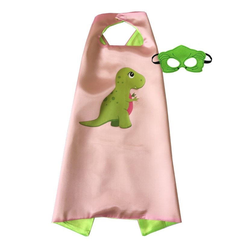 Children Dinosaur Cloak Men Women Halloween Cloak Hero Cloak Day Show Props Birthday Party Dress Up