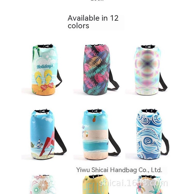 Fashion Portable Sports Outdoor Waterproof Bag Shoulder Drifting Beach Swimming Bucket Style - Image 3