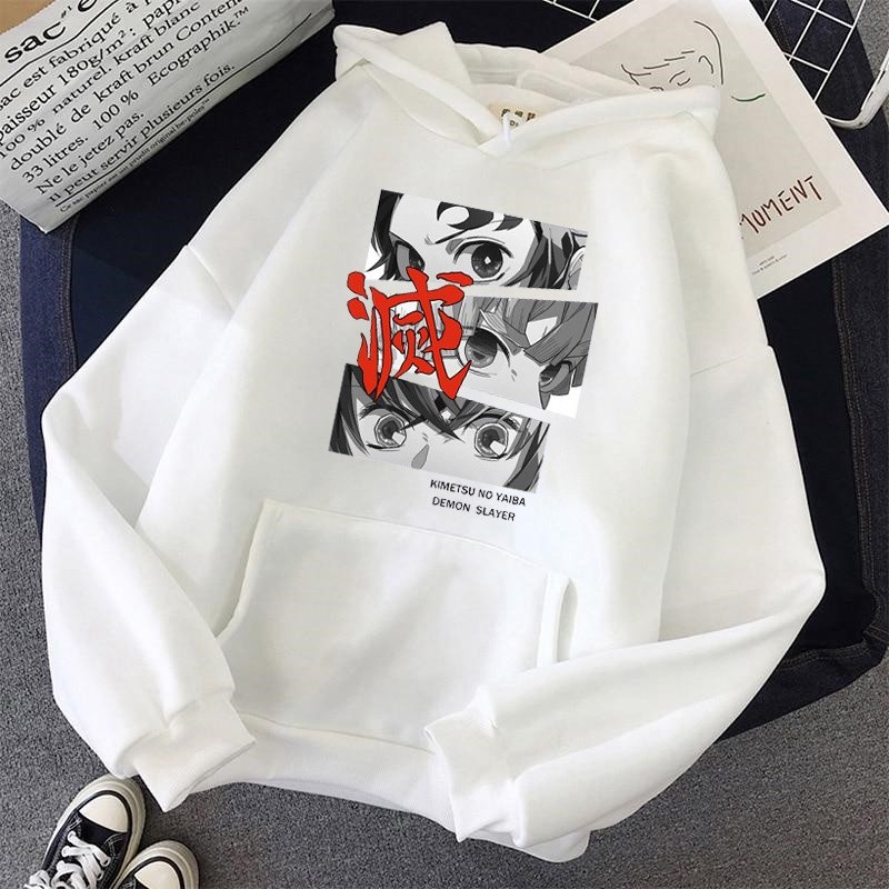 Premium Reliable Anime Demon Slayer Women Men Hoodie Unisex Harajuku Japanese Print Women's Hooded Couple Streetwear ...