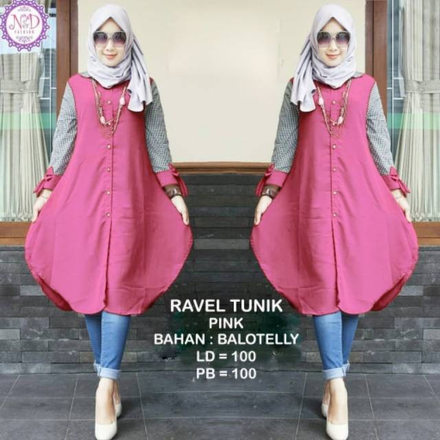 Must Essential Ravel Tunic Raya Aidil Fitri - Image 3