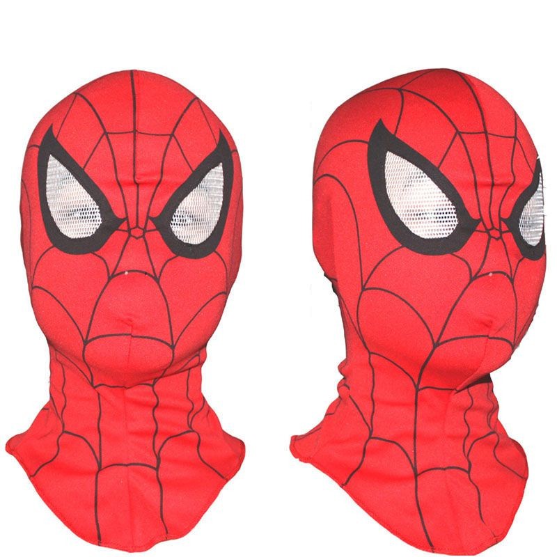 Must Versatile Kids Super Hero Cosplay Spiderman Mask Full Head Gloves Costume Halloween Party - Image 2