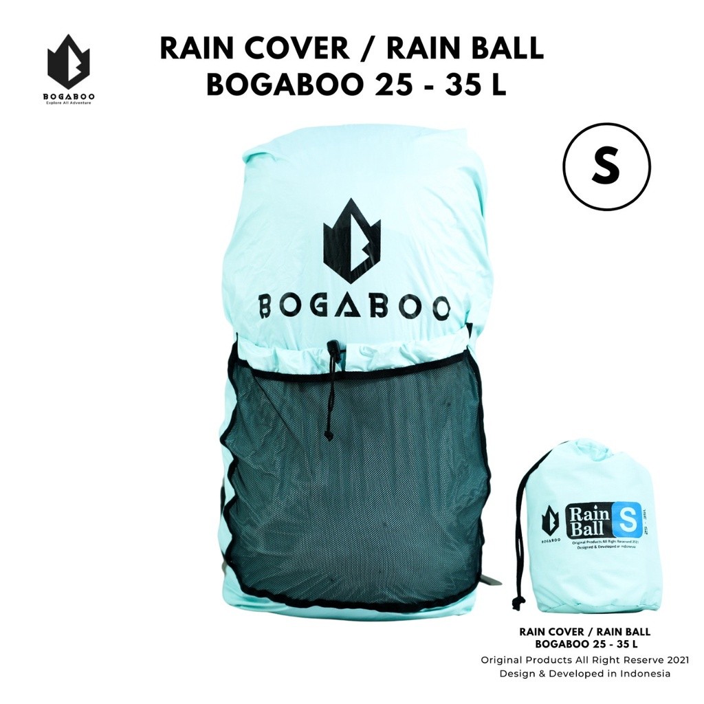 Chic Style Coverbag bogaboo raincover rain ball Series 25 up 40 L waterproof cover Saung tas dus Portable - Image 5