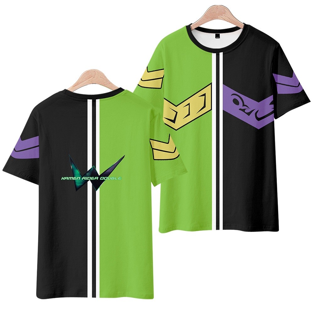 Kamen Rider Merchandise Short-Sleeved T-Shirt DECADE Zio Impression Bottoming Shirt Anime Clothes