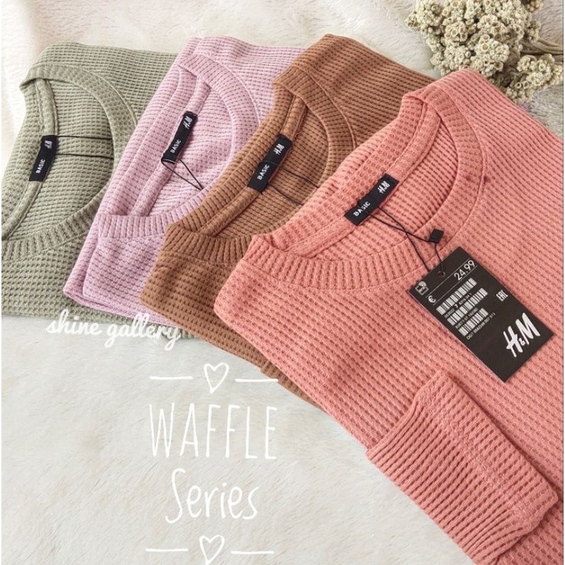 Rib WAFER T-SHIRT / KNITWEAR / Thick T-SHIRT / Long Sleeve T-SHIRT / Women T-SHIRT / Women T-SHIRT / T-SHIRT / T-SHIRT W