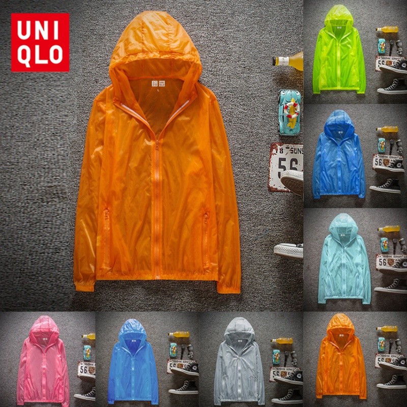 Versatile Reliable Ready Stock Uniqlo Women's Sunscreen Hoodie High Quality Waterproof Breathable Quick Drying Outdoo... - Image 4