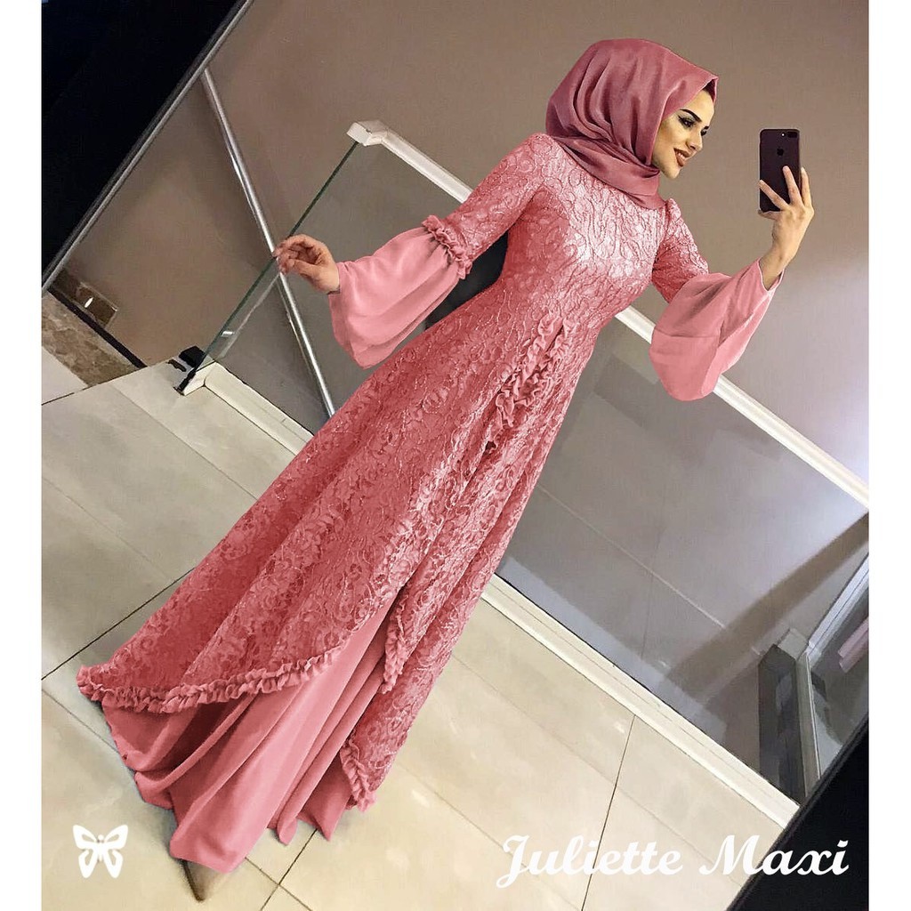 Reliable Premium Alikavy Latest Women's Gamis Material Juliette Maxi Quality - Image 2