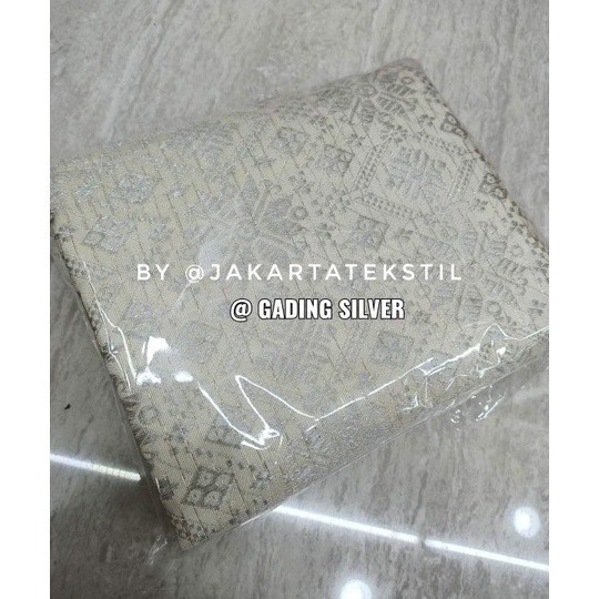 Durable Essential Bakal/tanjak songket semi palembang Meter (Price per 0.5meter) Multi Premium - Image 3