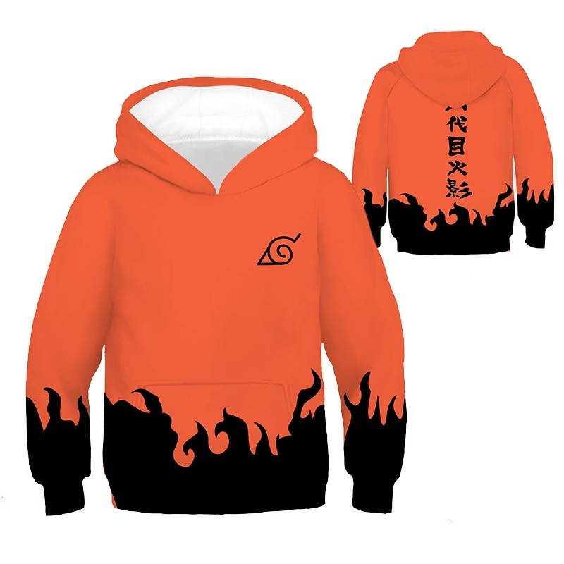 Multi Essential Anime Naruto Children's Itachi Hoodie Kids Spring Clothes Hip Hop Long Sleeve Teen Girls Boy Pullover... - Image 2