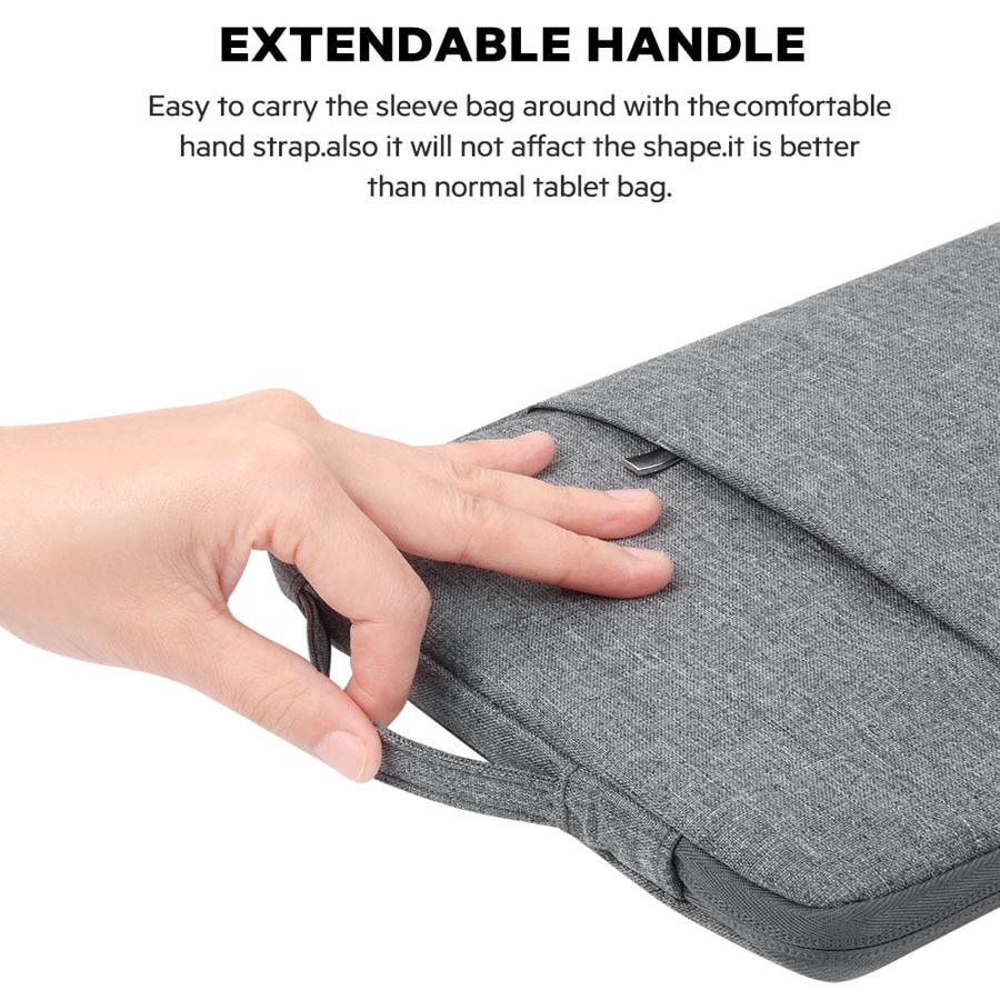 Portable Waterproof Laptop Bag Case 13.3 13 11.6 12 14 15 15.6 inch Notebook Sleeve Handbag Course Tutorial Guide Kursus