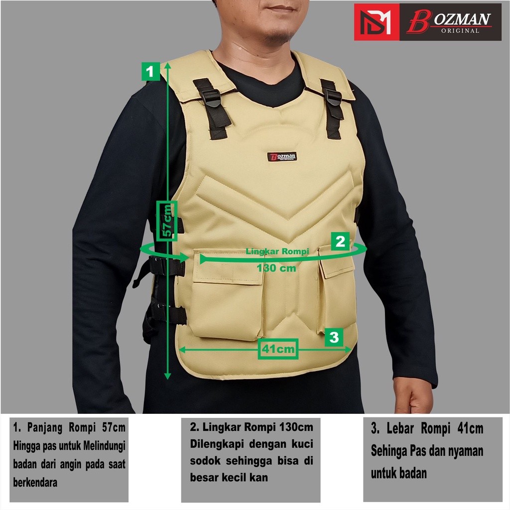 Quality Reliable Motorcycle Vest Touring / Bikeer Material Cordura Premium Body Protector Safety Accessories Riding W...
