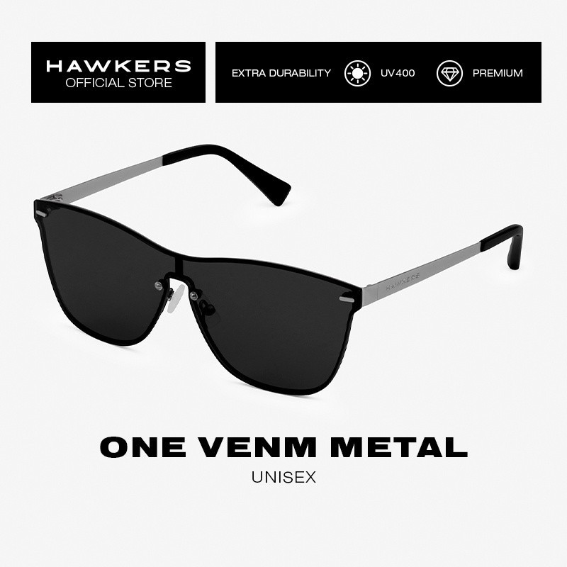 HAWKERS ONE VENM METAL UV400 Sunglasses Spek Mata Hitam Unisex Cermin Mata Original Spain