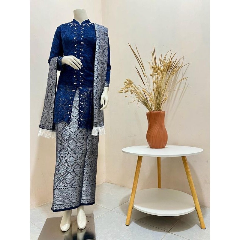 Have Must Luxury Complete KEBAYA SET/Sequin Tille SET/ SONGKET MODERN Beautiful Elegant Purpose - Image 4