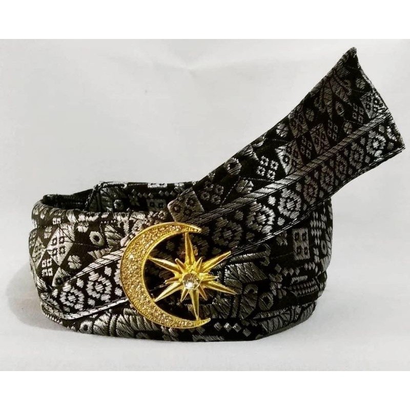 Essential Versatile Tanjak Melayu premium full songket - Image 5