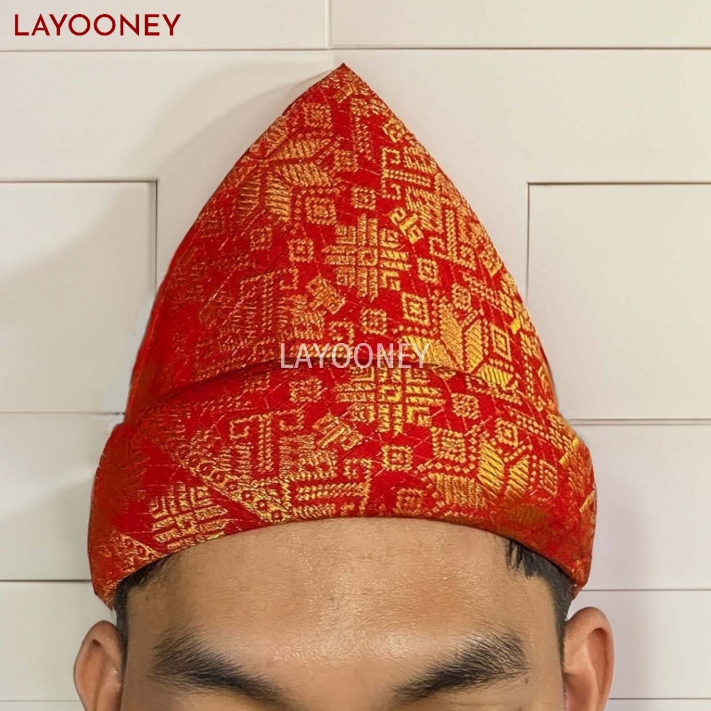 Premium Must Tanjak Songket Crown Typical Of Palembang Malay Traditional Versatile Reliable - Image 3