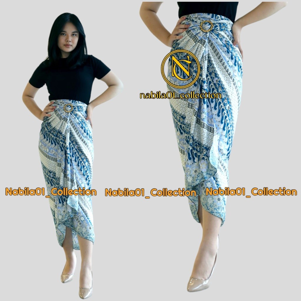 (Youhave) Original Floral Lilit Skirt/Kebaya Skirt/Kebaya Bottoms/Batik Skirts/Batik Bottoms/Graduation Skirts/Invitatio