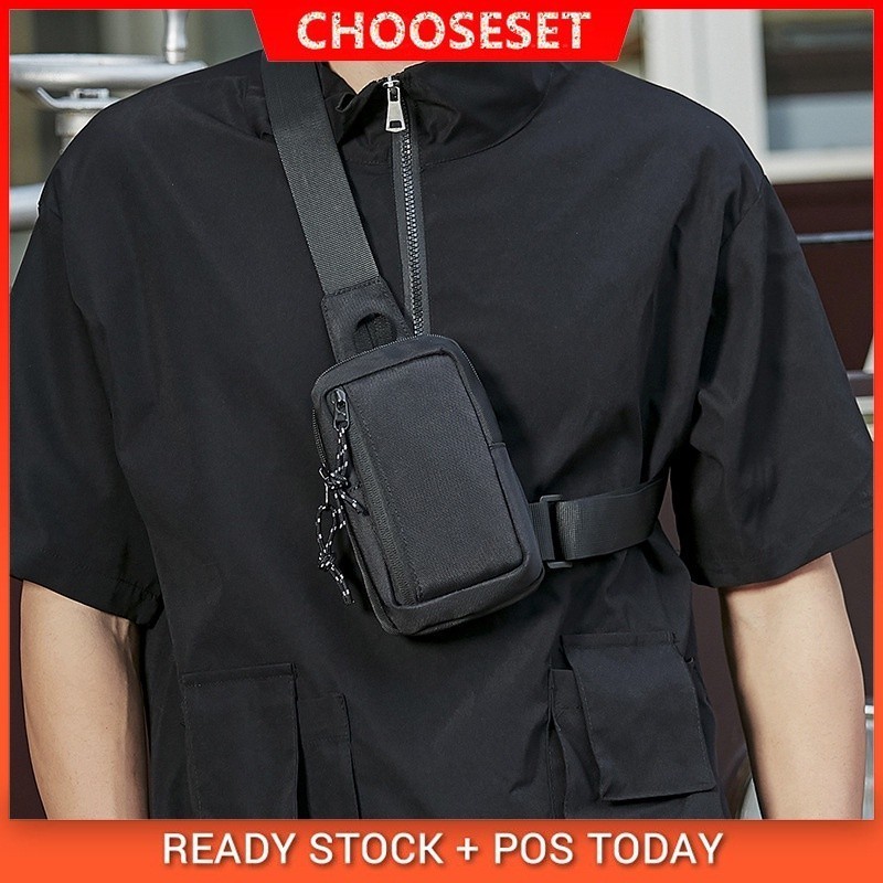 Travel Daily CS Mens Pouch Bag Oxford Fashion Chest Men Sling Crossbody Male New Casual Phone Chic - Image 4