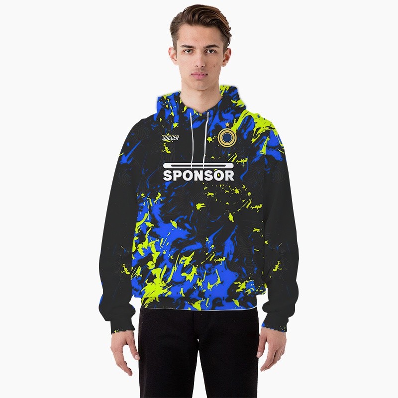 Essential Purpose Jersey 3D Digital Printed Hoodie Fashion Autumn Winter Hooded Sweatshirt Foreign Trade Cross-Border... - Image 2