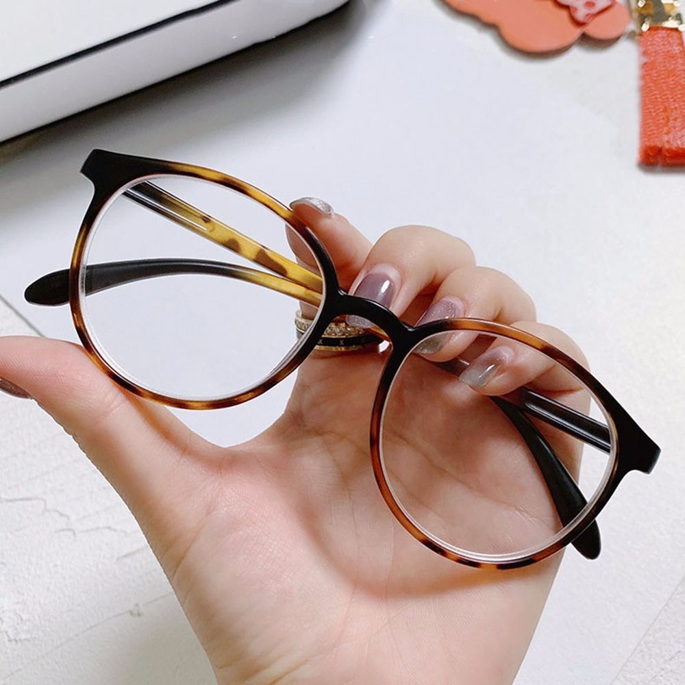 Multi Durable AHOUR Simple Female Computer Glasses All-match Korean Style Anti Blue Light Women Fashion Men Leopard O... - Image 5
