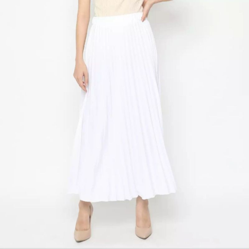 Lilac jumbo mayung pleated skirt plisket skirt lilac skirt