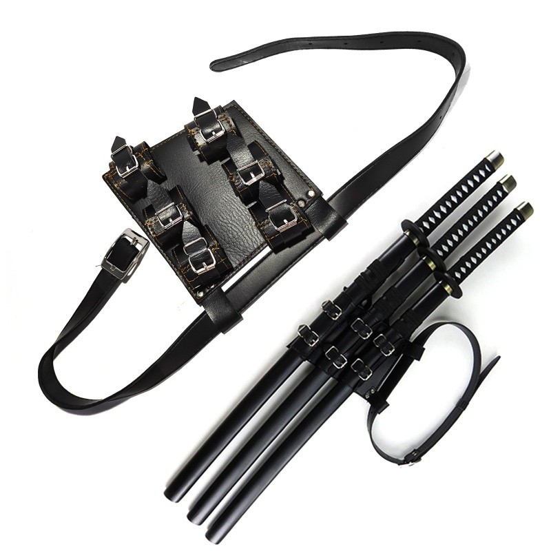 Durable Reliable NERV Knight Sword Holster Medieval Holder Belt Scabbard Katana Cosplay - Image 4