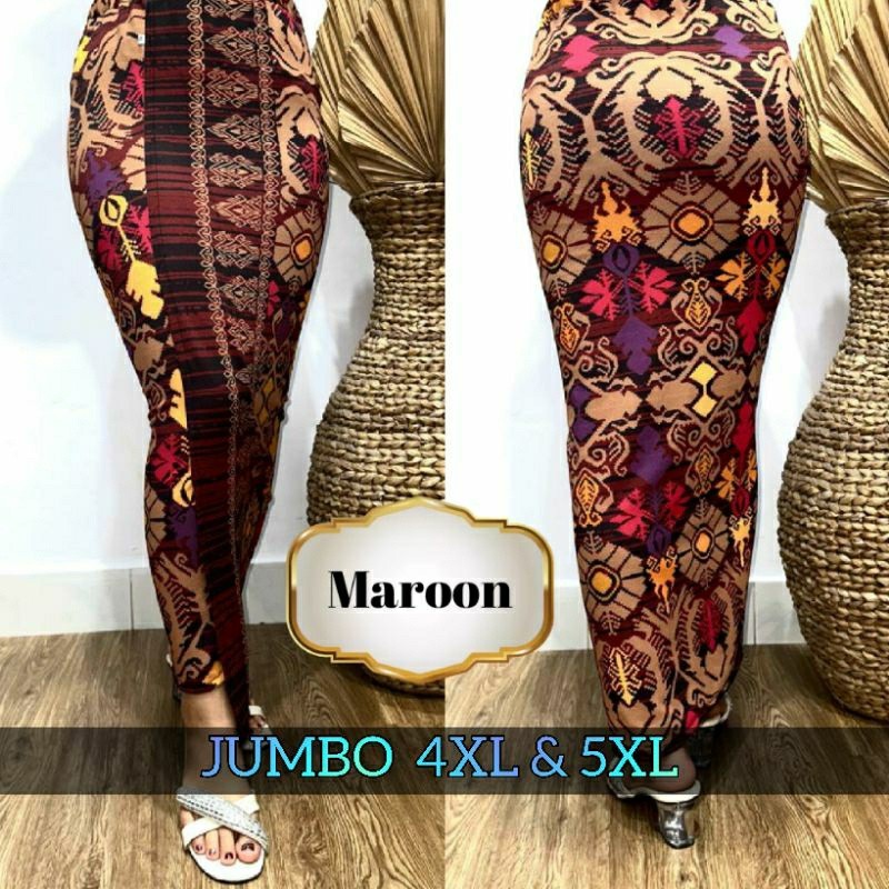 Premium Quality <PZ>Kamen Becomes JUMBO 4XL & 5XL Pleated/moscrepe kebaya Bottoms/bali Pleated Skirt Versatile - Image 4