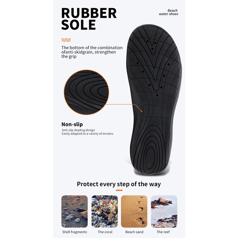 Sport Comfort Beach Walking Water Shoes Pool Anti Slip Swimming Seaside Sports Aqua Indoor Gym Training - Image 5