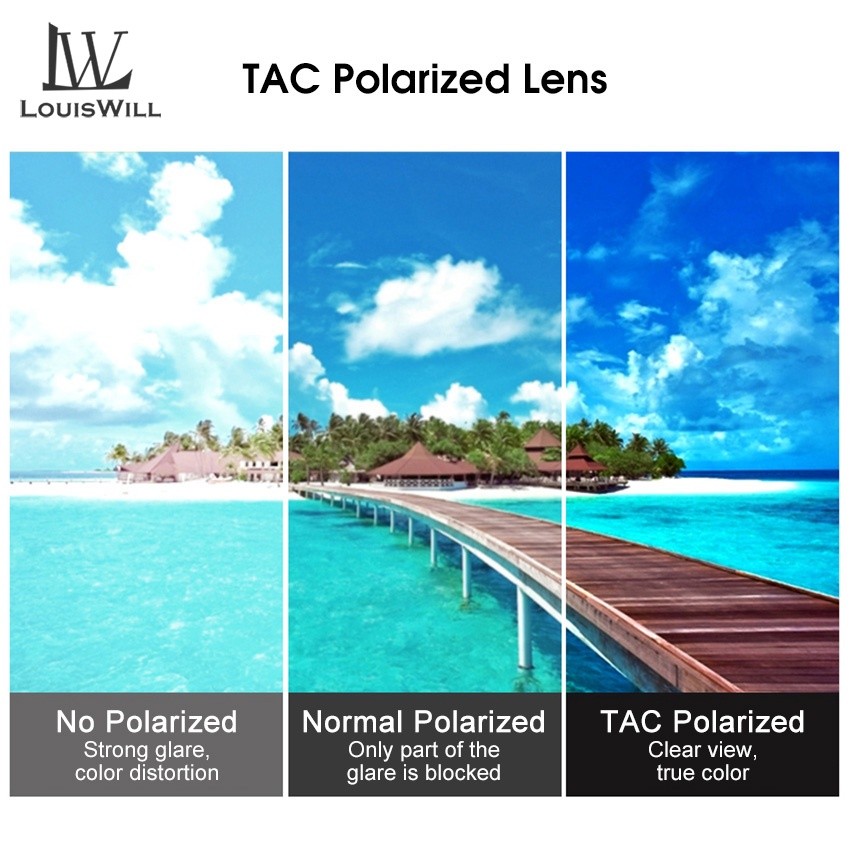 Durable Versatile LouisWill Sunglasses Men Women Folding Unisex Fashion UV400 Large Frame Glas Multi - Image 3