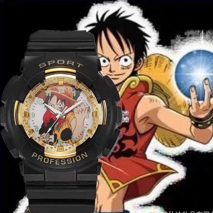 Casual Chronograph One Piece Unicorn Korean Electronic Watch Female Student Children Waterproof Watches Quartz Jam Ta... - Image 4