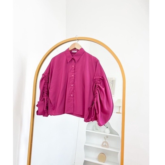 Essential Durable KEMEJA Rx FASHION MONIC TOP BLOUSE<Unk> XXL/LORA/LESI/JEMIMA BLOUSE/RONA Shirt/LANA /<Unk>/Tops WAN... - Image 4