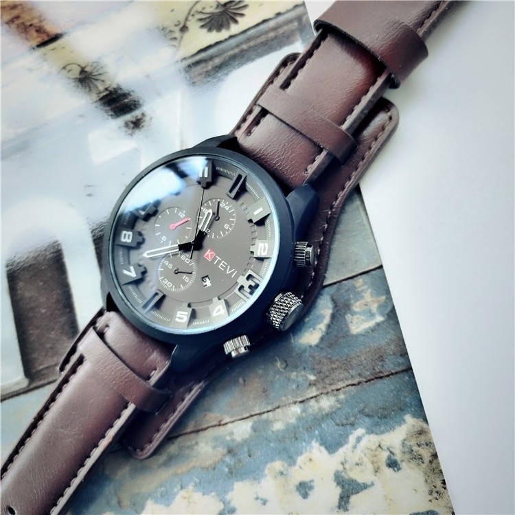 Purpose Have [] tangan lelaki waterproof jam murah Eropah dan amerika syarikat tentera angin besar dail perniagaan Qu... - Image 5