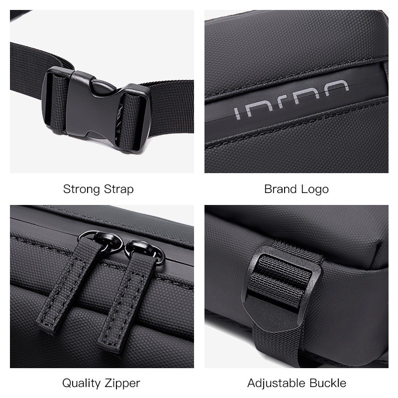 Trendy Travel INRNN Casual Men Waterproof Waist Bag Light Weight Chest - Image 3